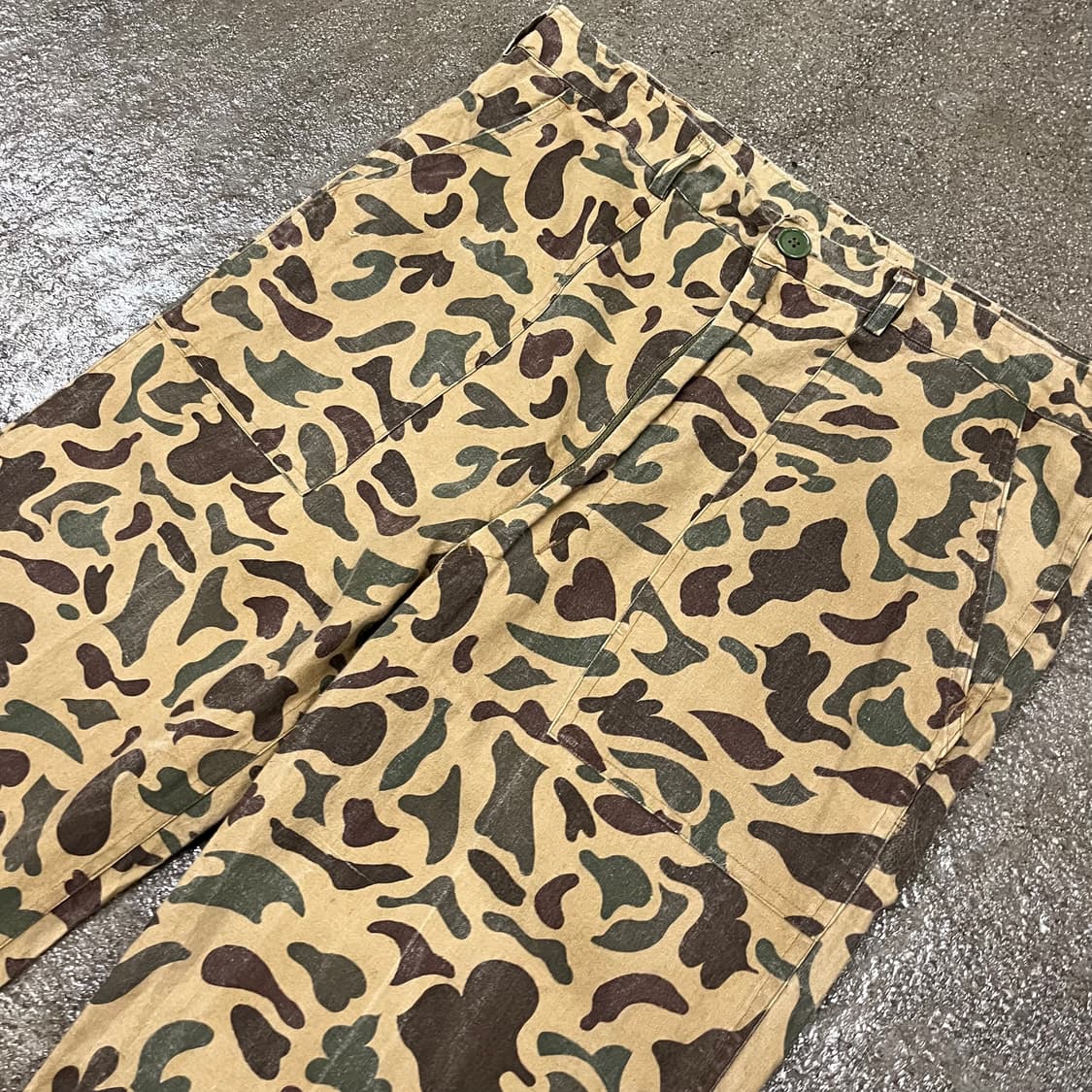 80s 빈티지 덕카모 팬츠 (36“) 상품이미지3