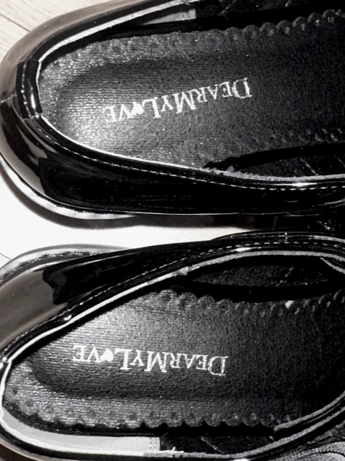 디마럽 디어마이러브 통굽 로퍼 11cm 양산형 지뢰계 버블즈 상품이미지2