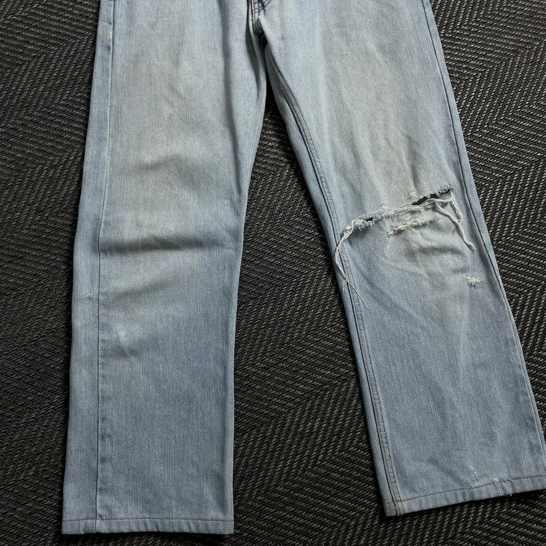 리바이스 505 스트레이트 핏 데님 팬츠o 4659 상품이미지2