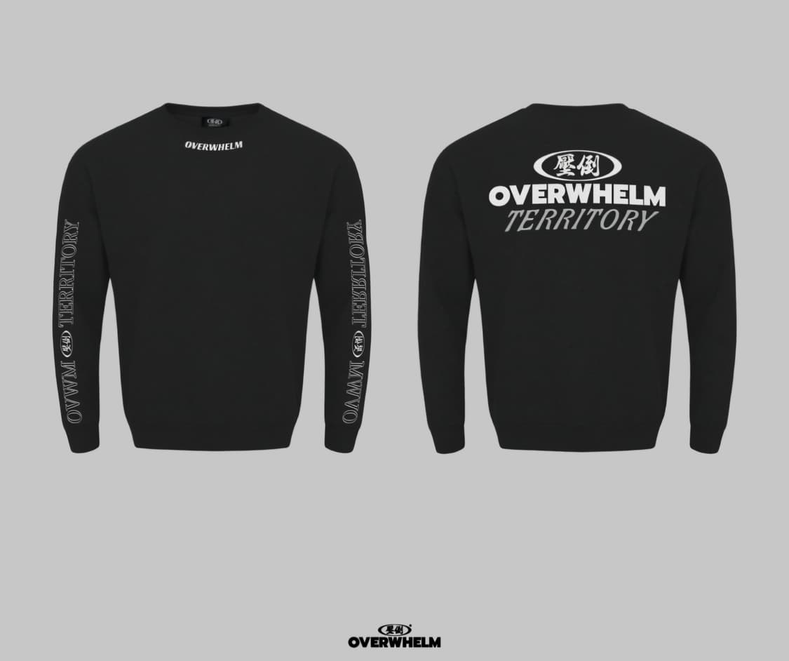 압도 TERRITORY 맨투맨 미개봉 새상품 상품이미지1