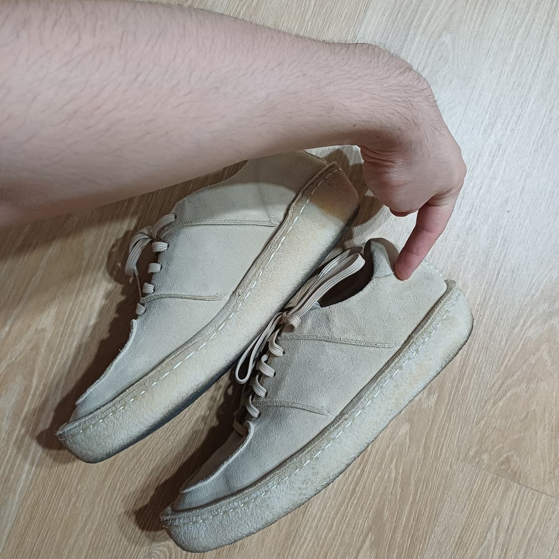 서브카테고리 SUB_F113 베이지 41사이즈(260~265) 팝니다 상품이미지3