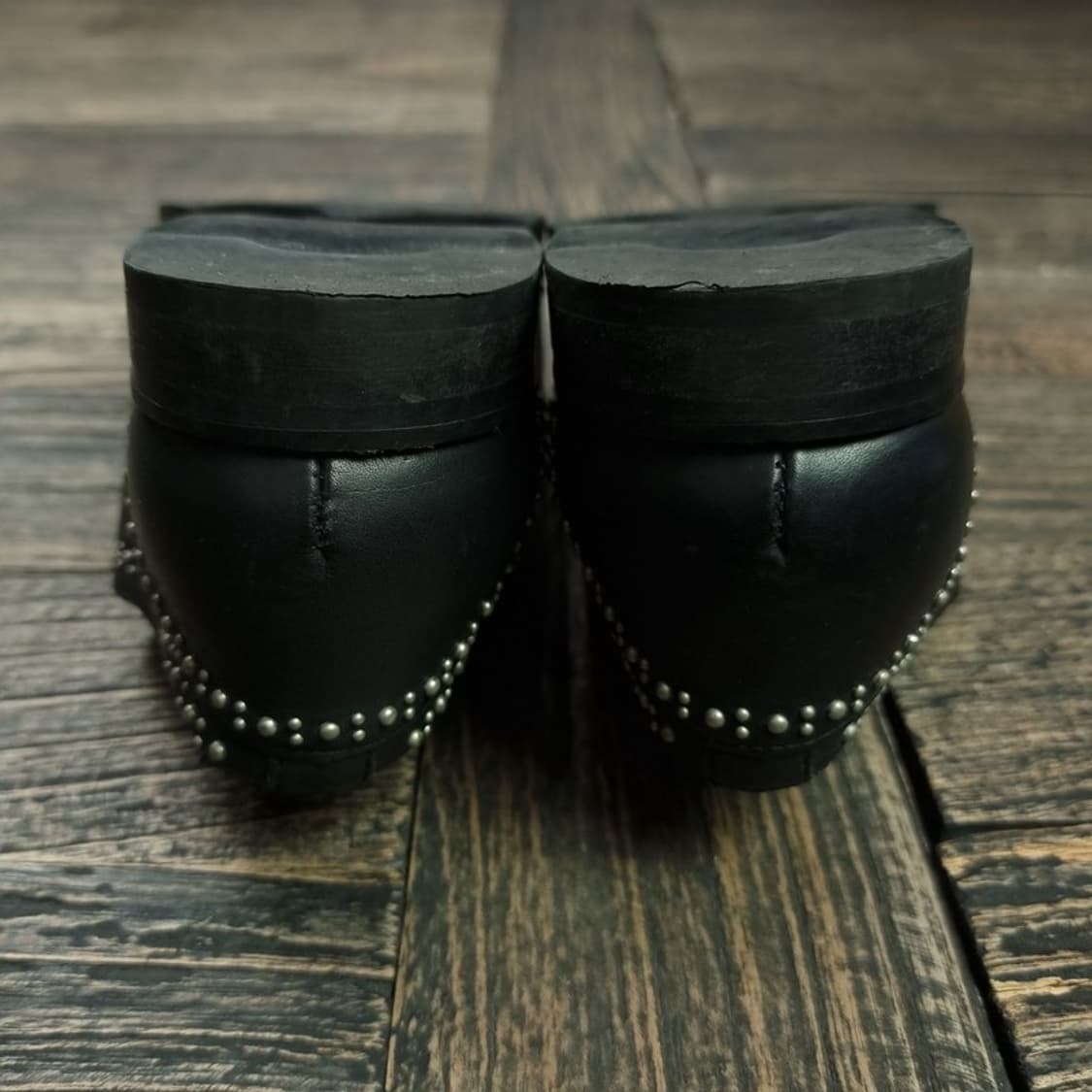 [ZARA] 자라 펑크 윙팁 스터드 더비 슈즈 M16419 상품이미지6