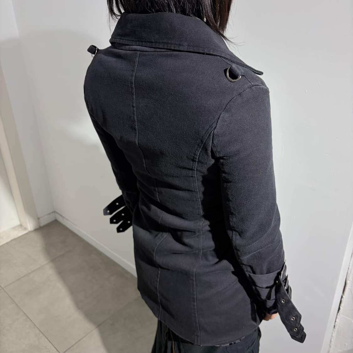 punk rave 멀티 버클 스트랩 고딕 펑크자켓 상품이미지5