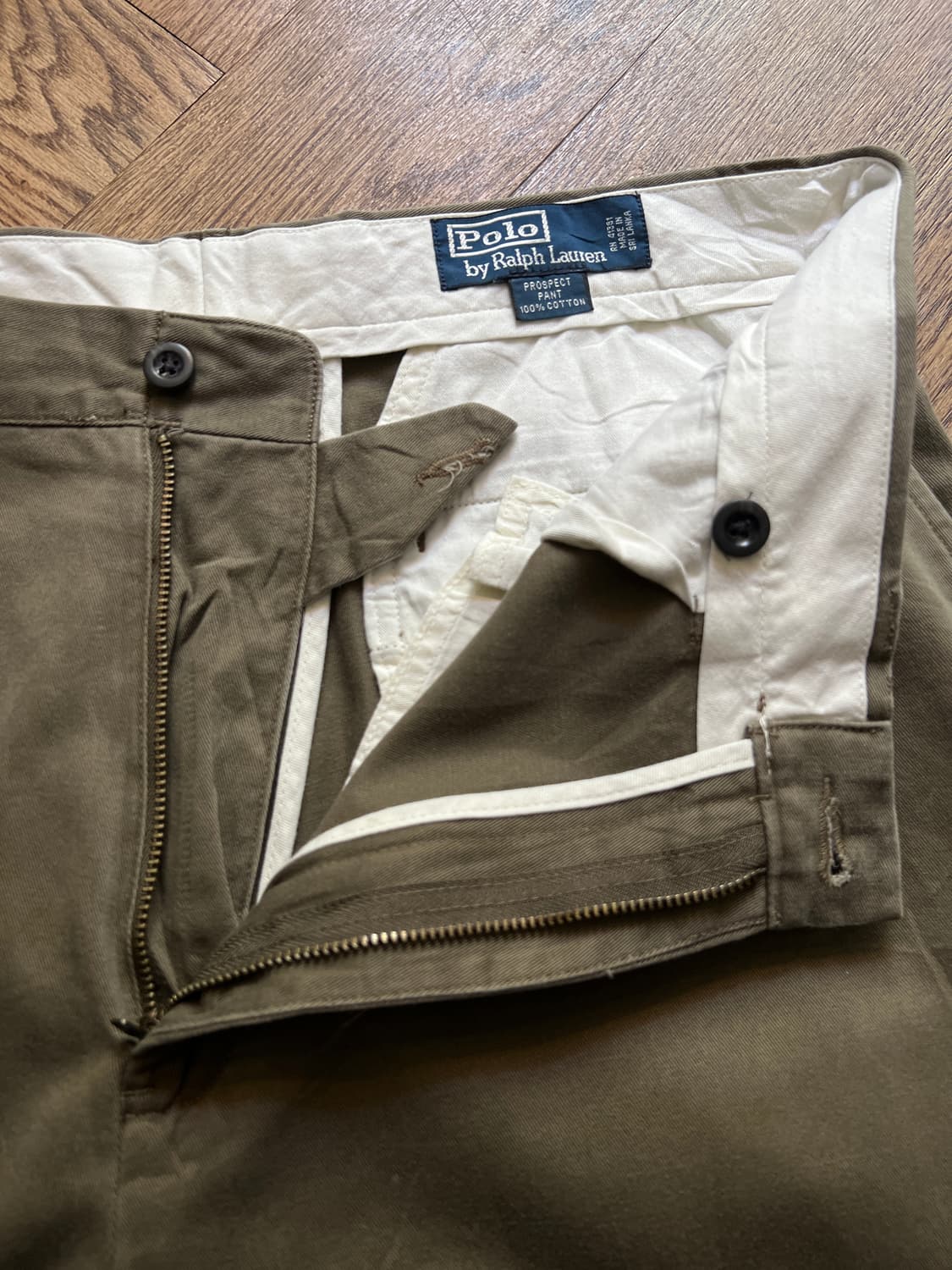 [33]폴로 랄프로렌 PROSPECT PANT 올리브 그린 치노 팬츠 상품이미지3