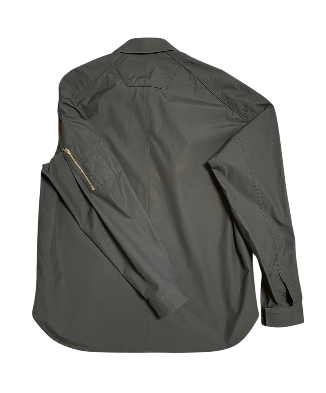 준지 오버셔츠 집업 네이비 사이즈 48 상품이미지3