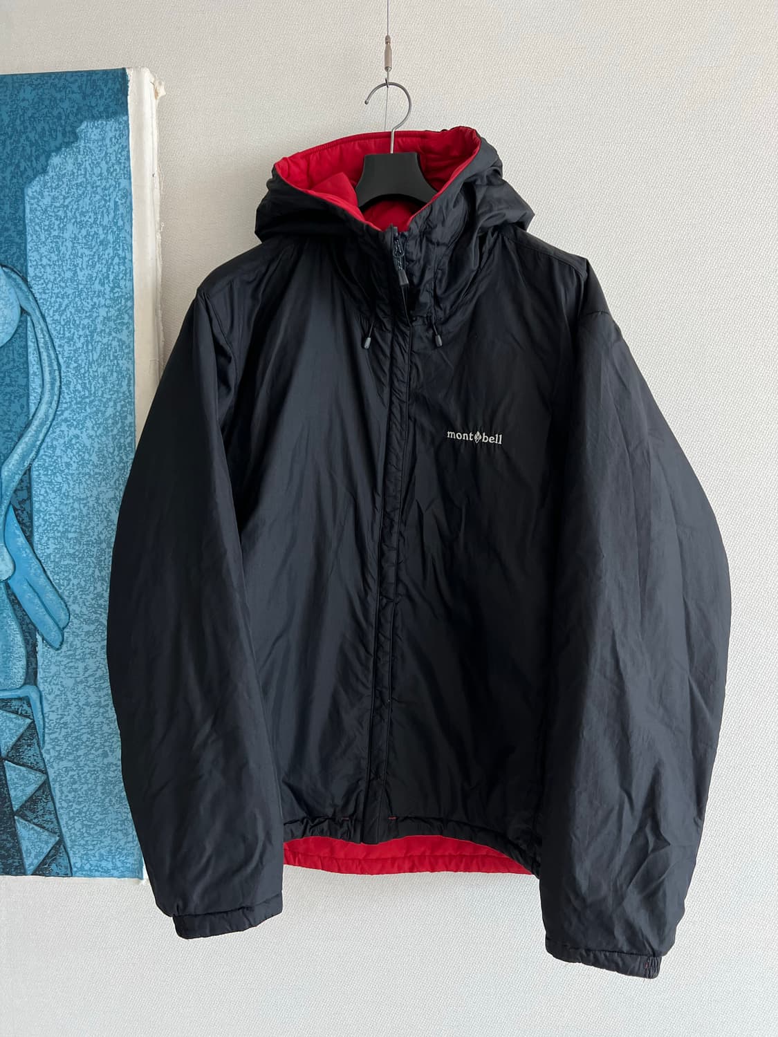 재팬 몽벨 리버시블 경량 패딩 L 상품이미지1