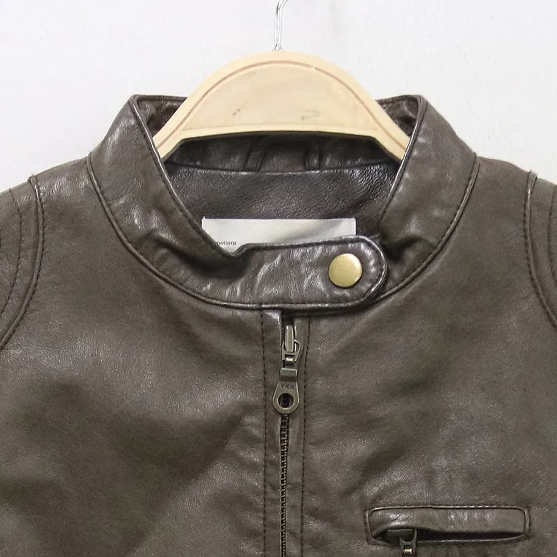 FR 헨리넥 가죽자켓 60676 상품이미지3