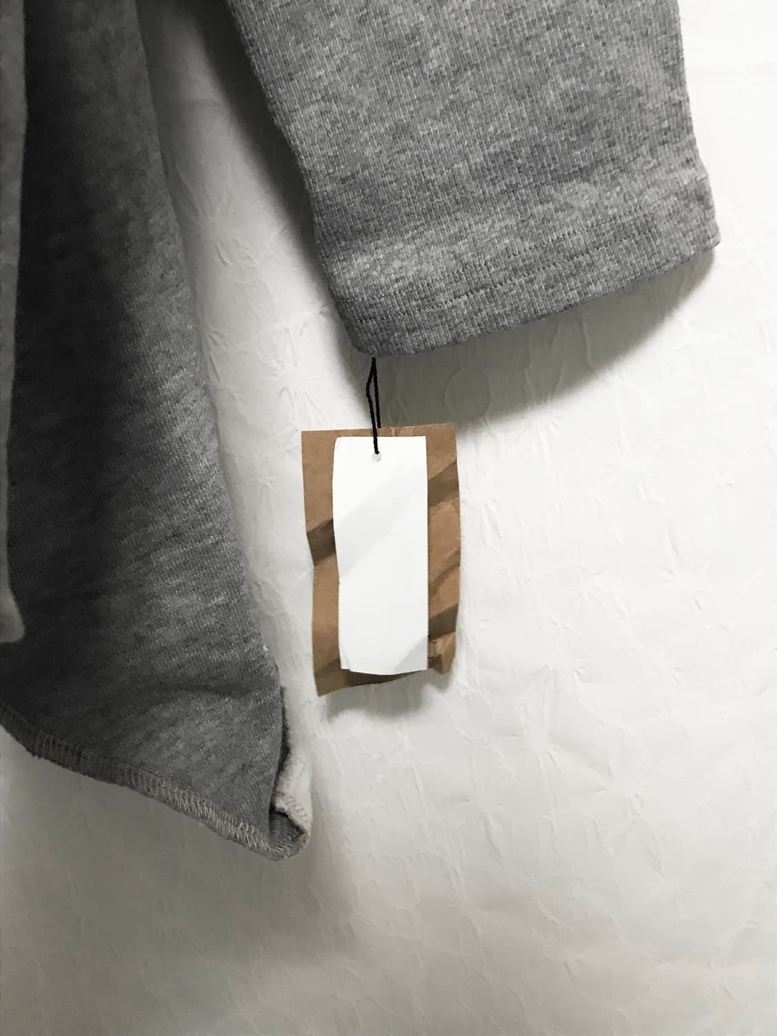 빈티지 드레이프 언발 롱슬리브 맨투맨 탑 상품이미지4