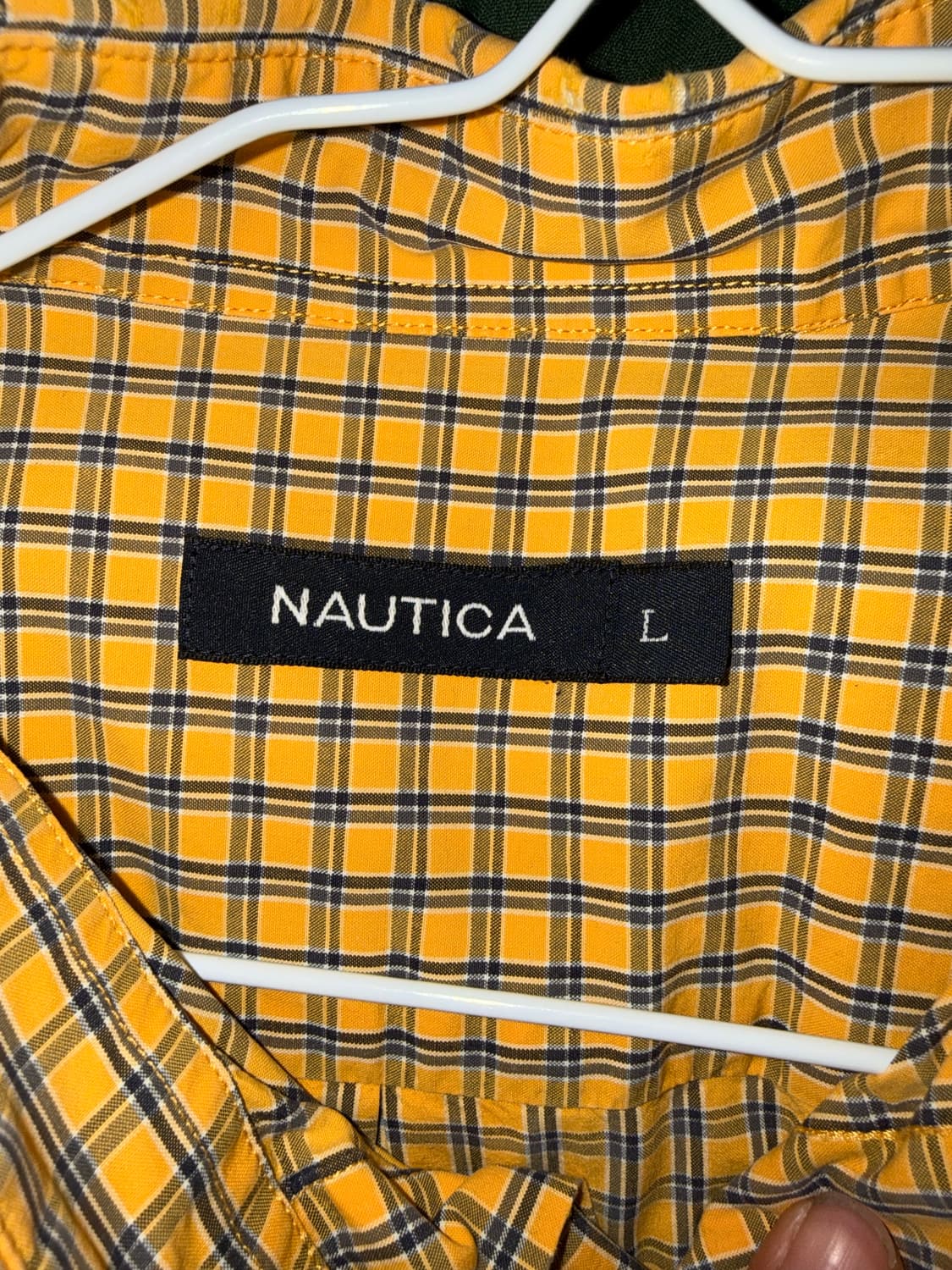 노티카 체크 셔츠 L 상품이미지3