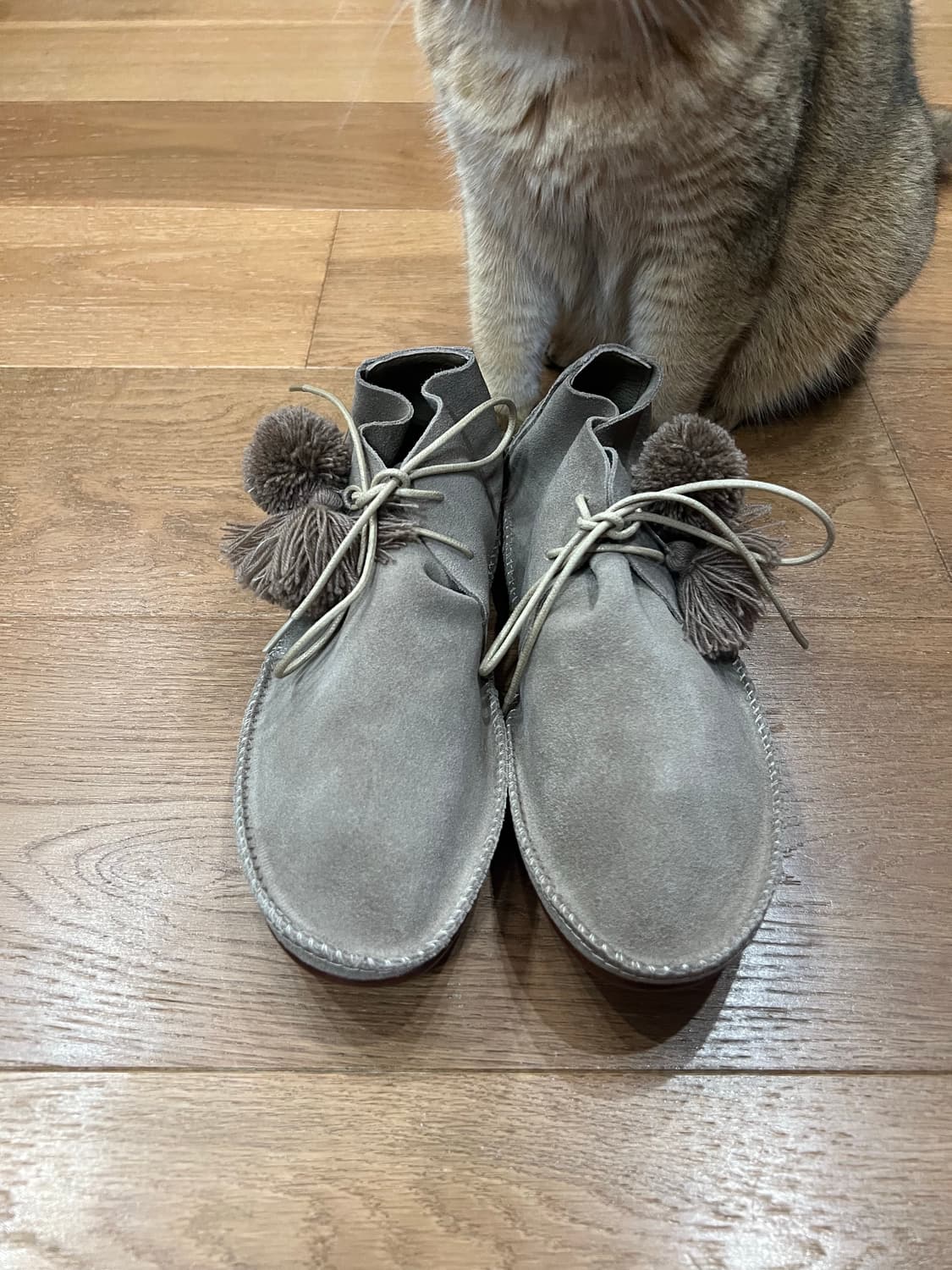 MOCCASIN CHUKKA BOOTS “Midorikawa×Suicok 상품이미지2