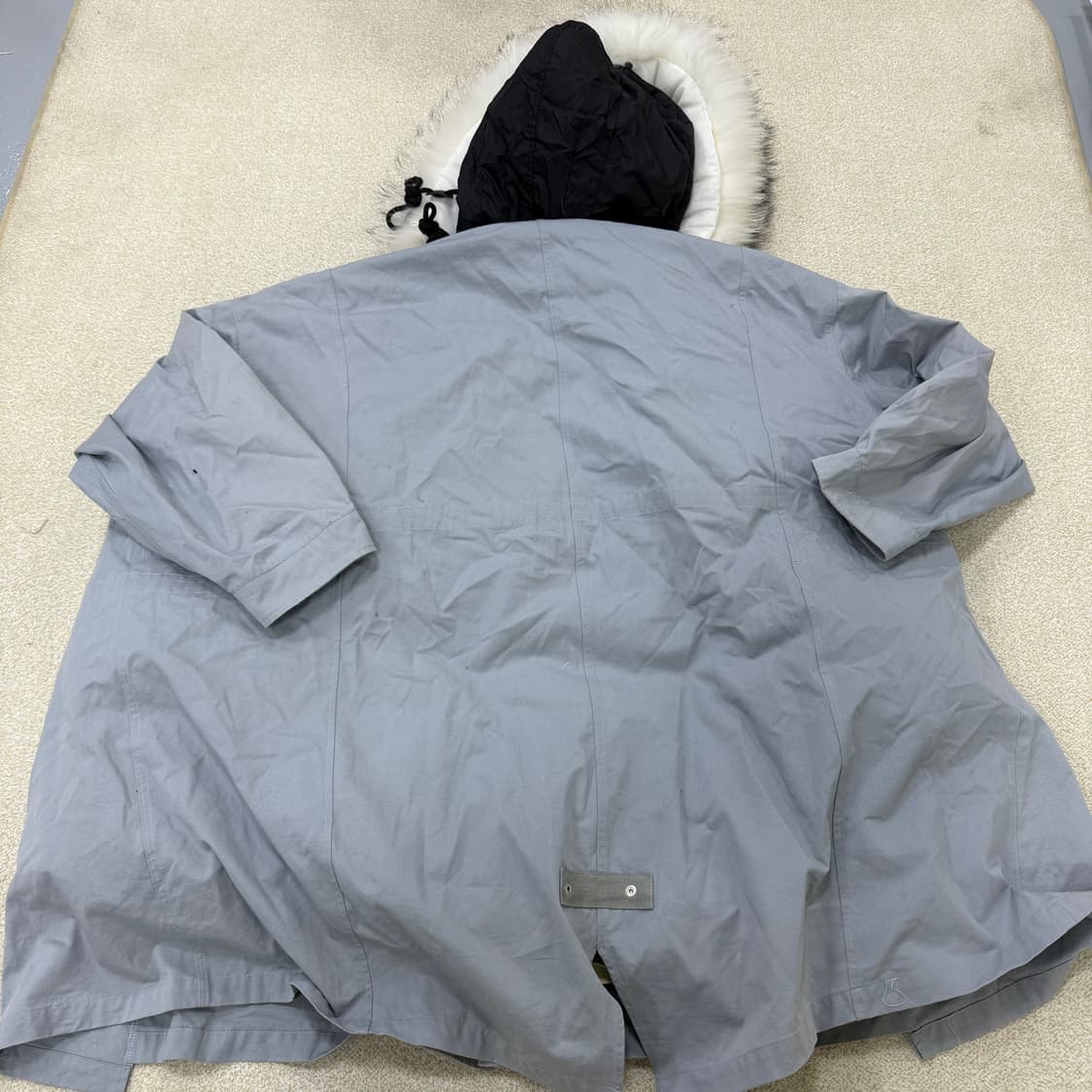 [M/실측확인] 탑유너 빈티지 폴리 빅사이즈 셔츠패딩  0106T1 상품이미지2