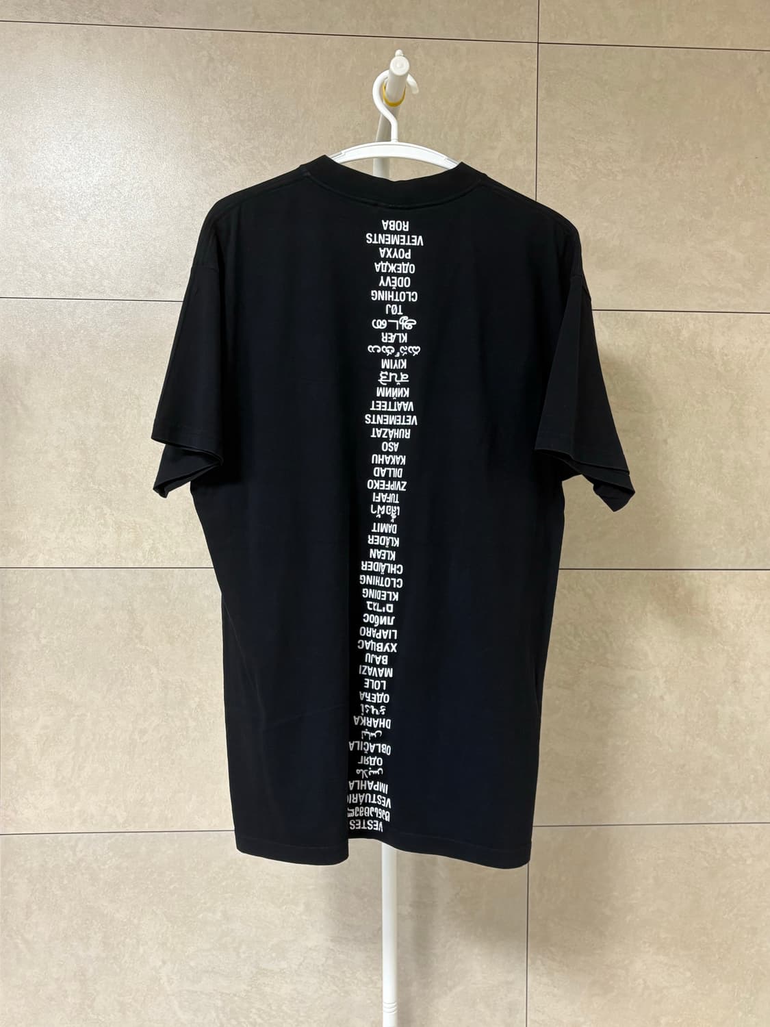 베트멍 랭귀지 반팔 상품이미지3