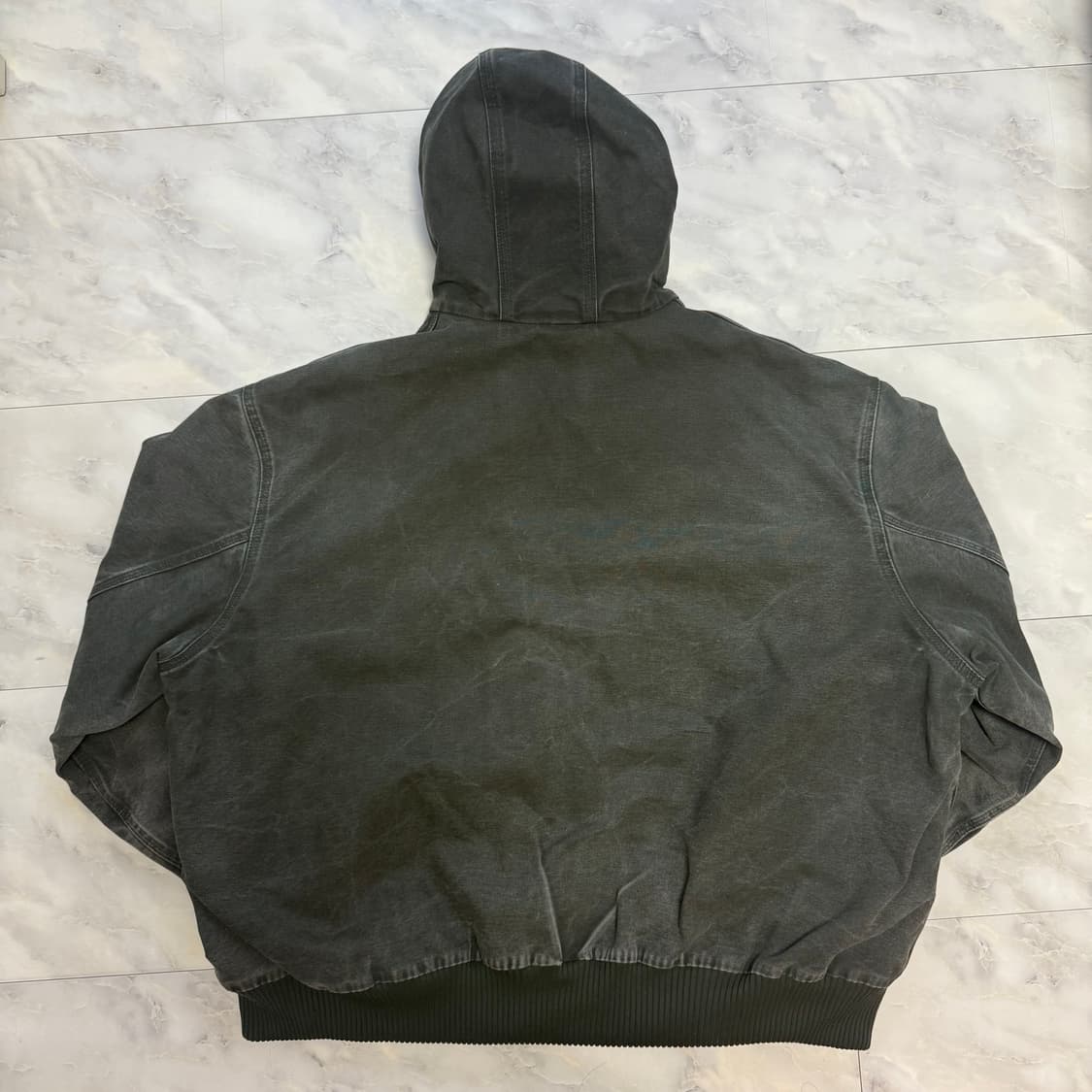 칼하트 j130 덕 액티브 자켓 모스그린 상품이미지2