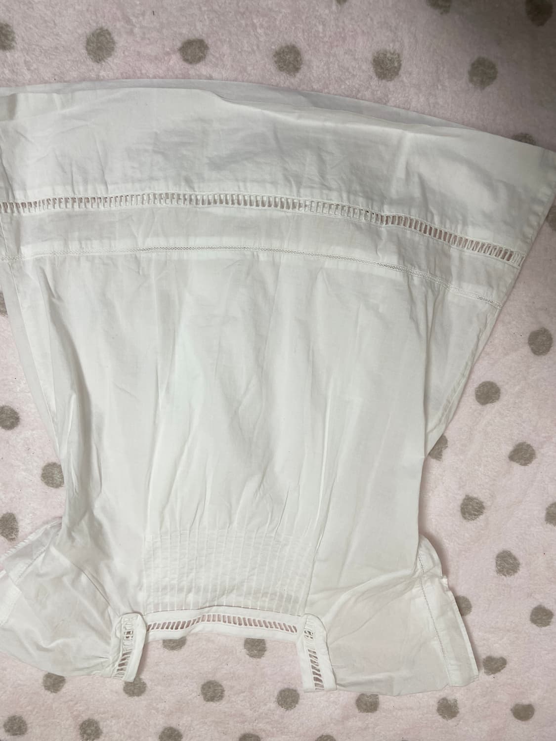 빈티지 화이트 베이비돌 펀칭 블라우스 상품이미지5