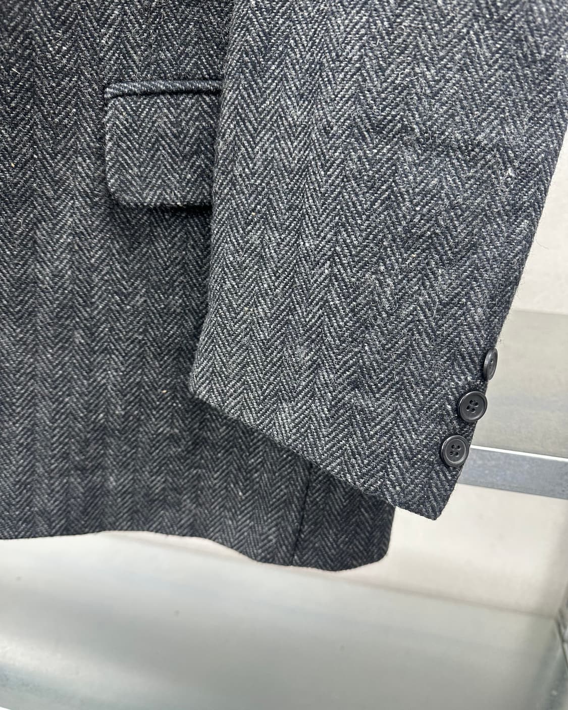 (XL)빈티지 울 블레이져-M1387 상품이미지4