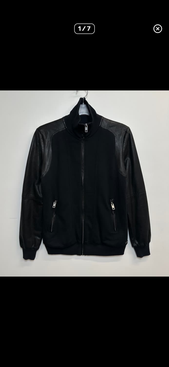 (구매) 디젤 레더 믹스 집업 구합니다 상품이미지1