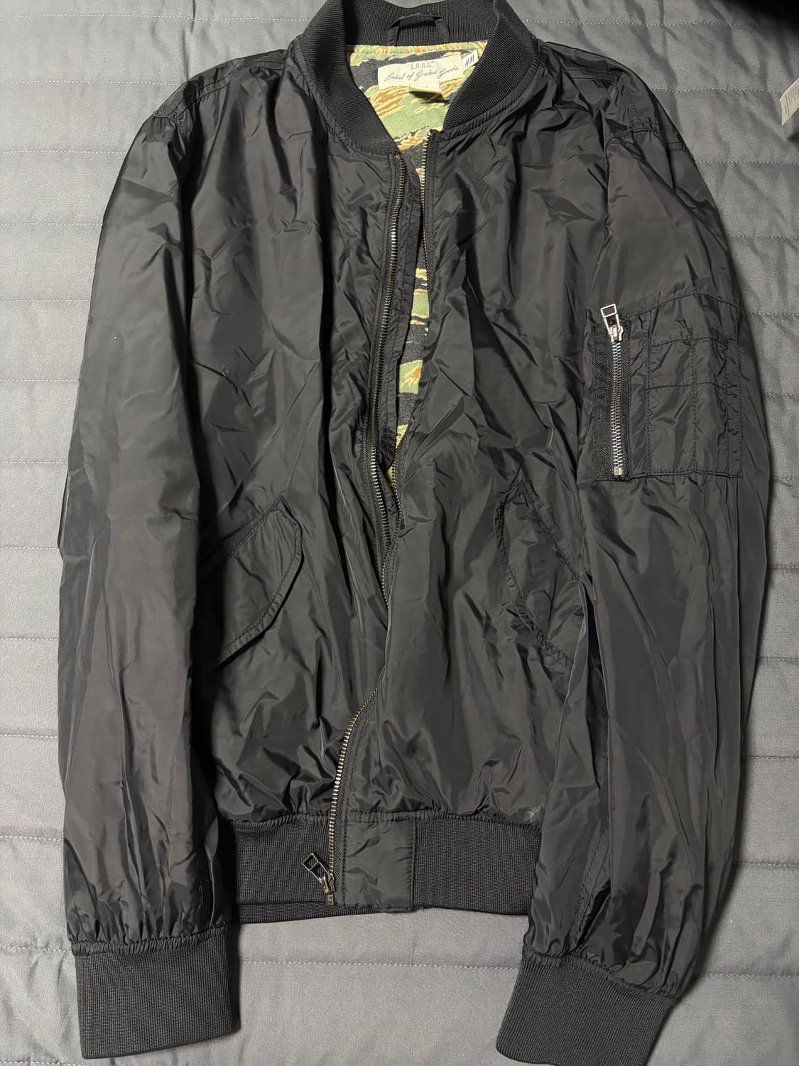 H&M 항공 자켓 상품이미지5