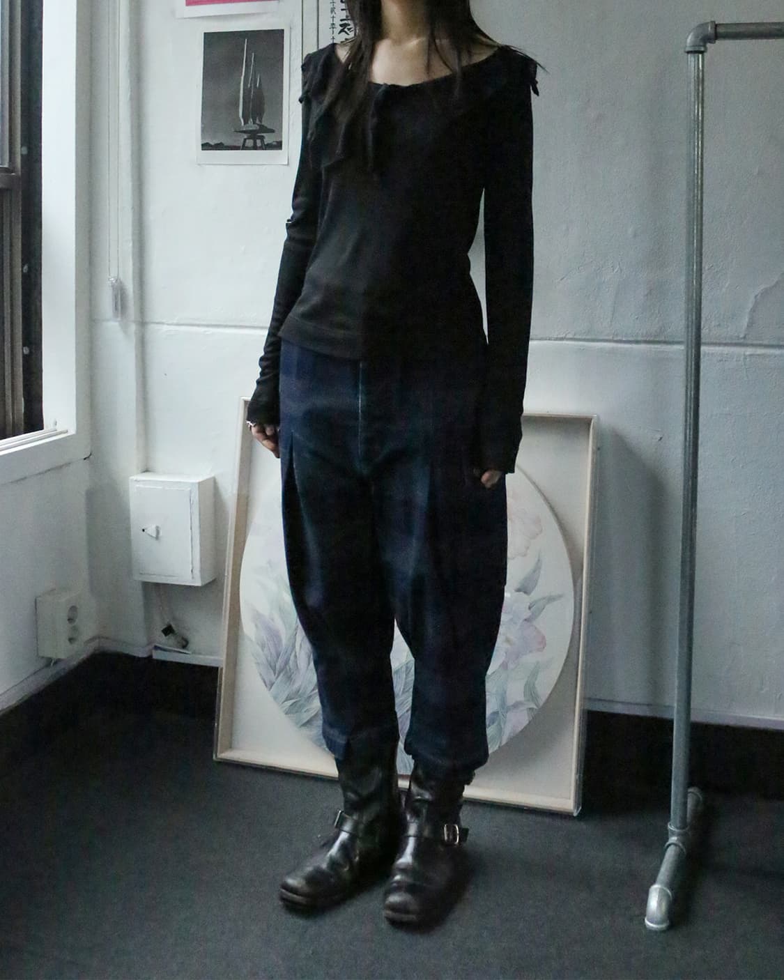 비비안 웨스트우드 스트라이프 카고 팬츠 상품이미지1