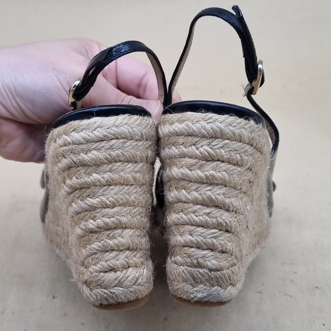 발렌티노 여성 웨지힐 샌들 36 230 굽10 상품이미지4