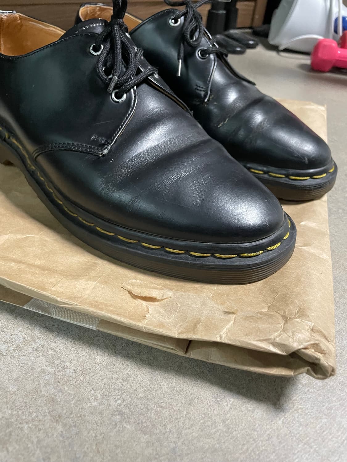 MIE 닥터마틴 3홀 1461 UK7 260 made in england 상품이미지9
