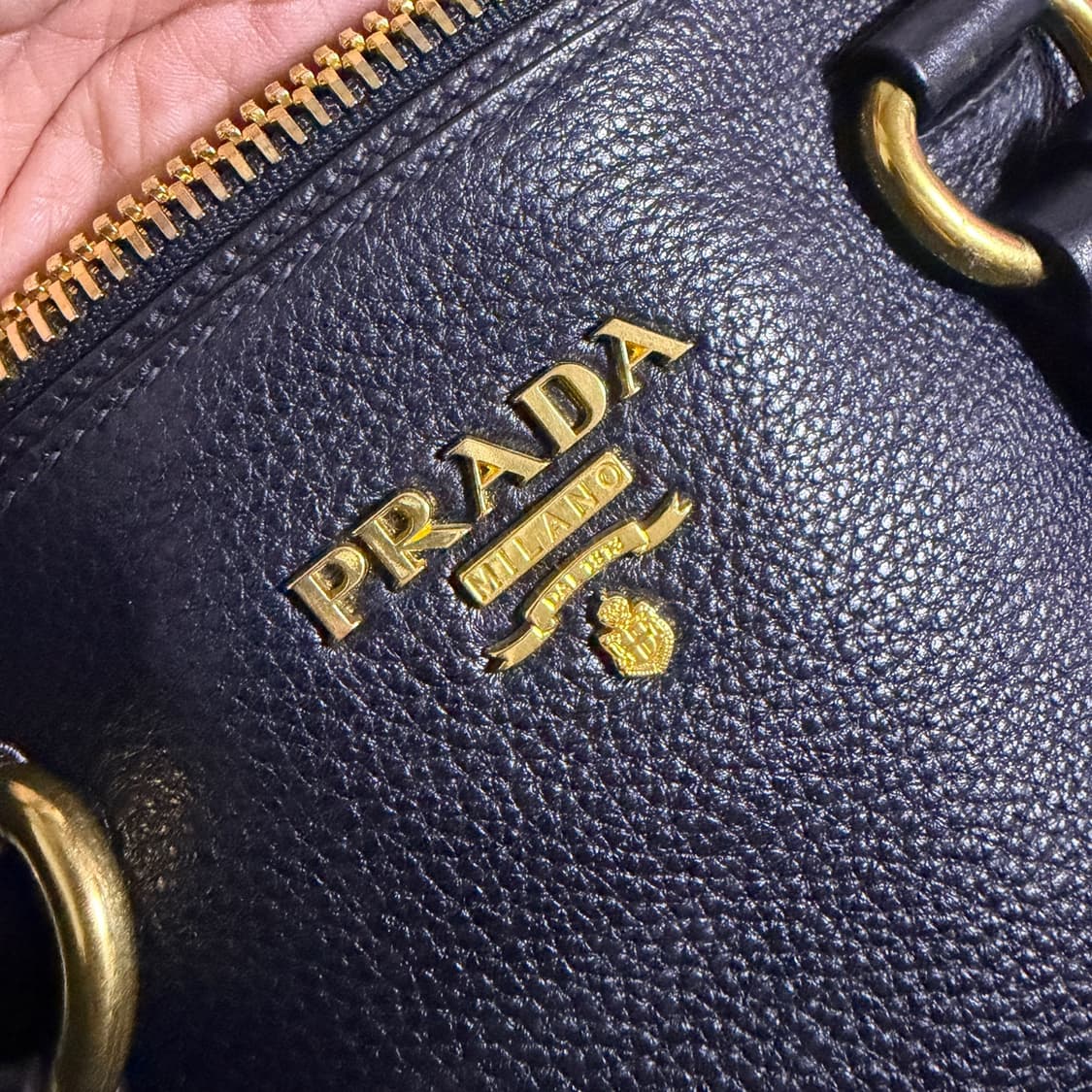 프라다 비텔로 다이노 레더 토트&크로스백 상품이미지10