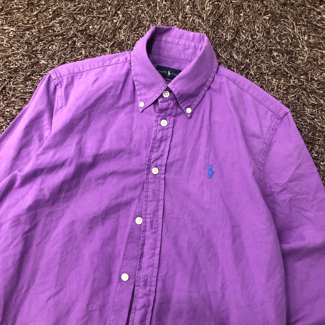 폴로 랄프로렌 퍼플 포니 셔츠 상품이미지2