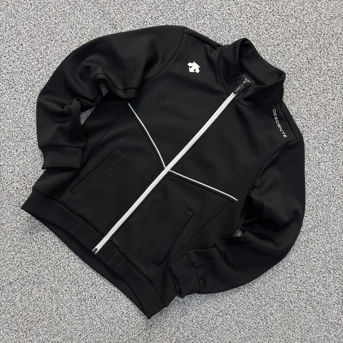 130 데상트 키즈 집업 져지 자켓 0423J 상품이미지1