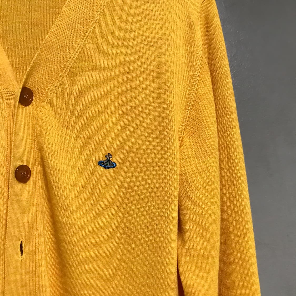 비비안웨스트우드 맨 가디건 옐로 S 상품이미지4