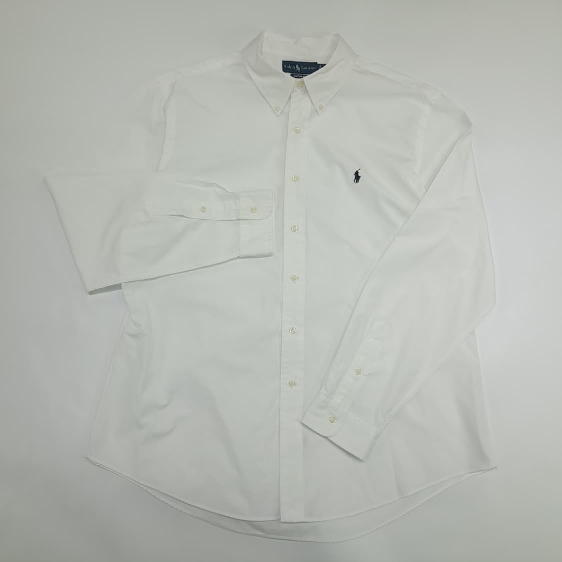Co895 2XL 폴로 랄프로렌 화이트 긴팔 셔츠 남방 상품이미지2