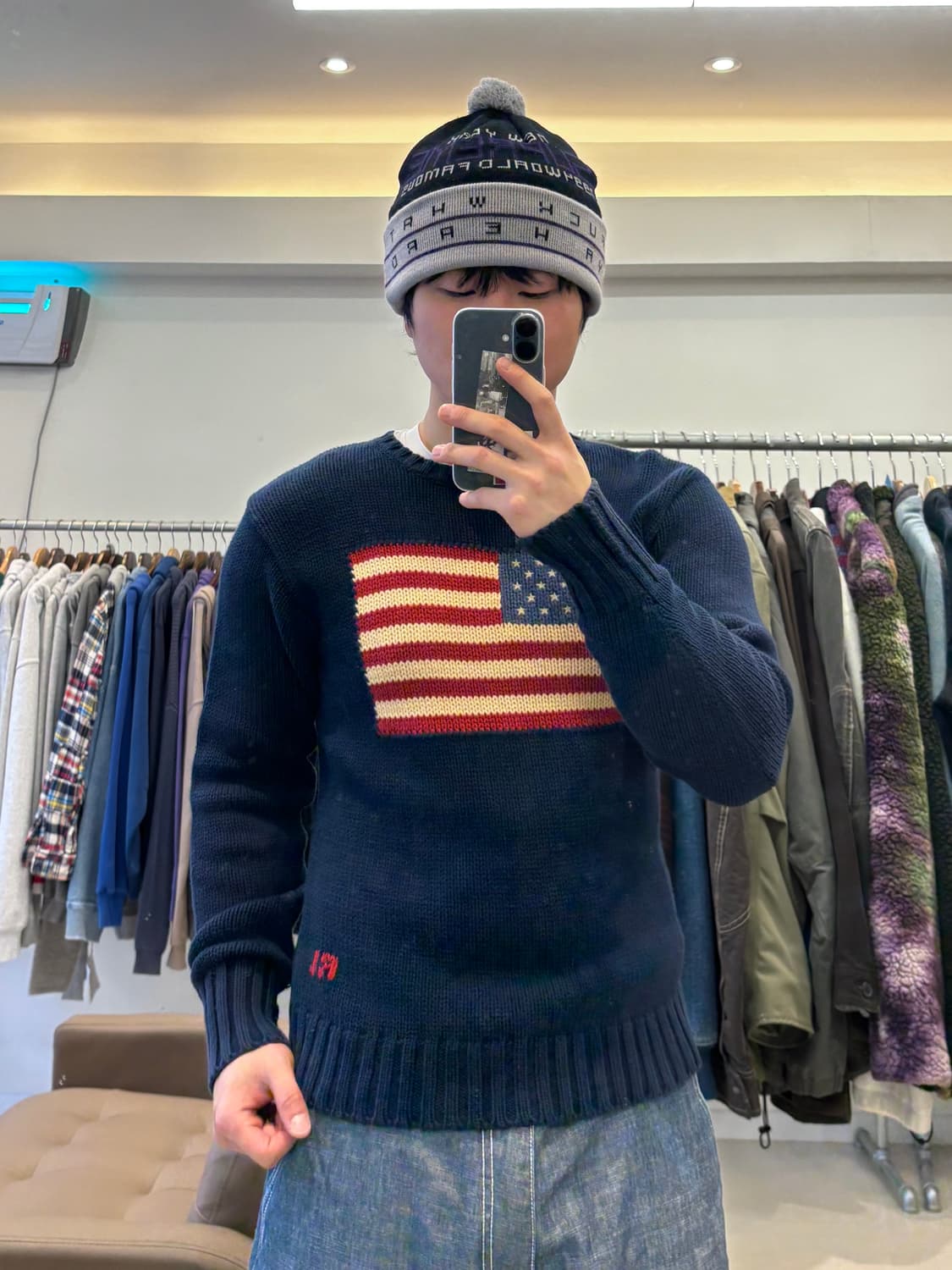 폴로 랄프로렌 성조기 니트 상품이미지8