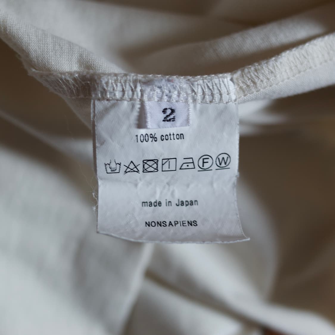 Nonsapiens raglan cotton long sleeves 상품이미지8