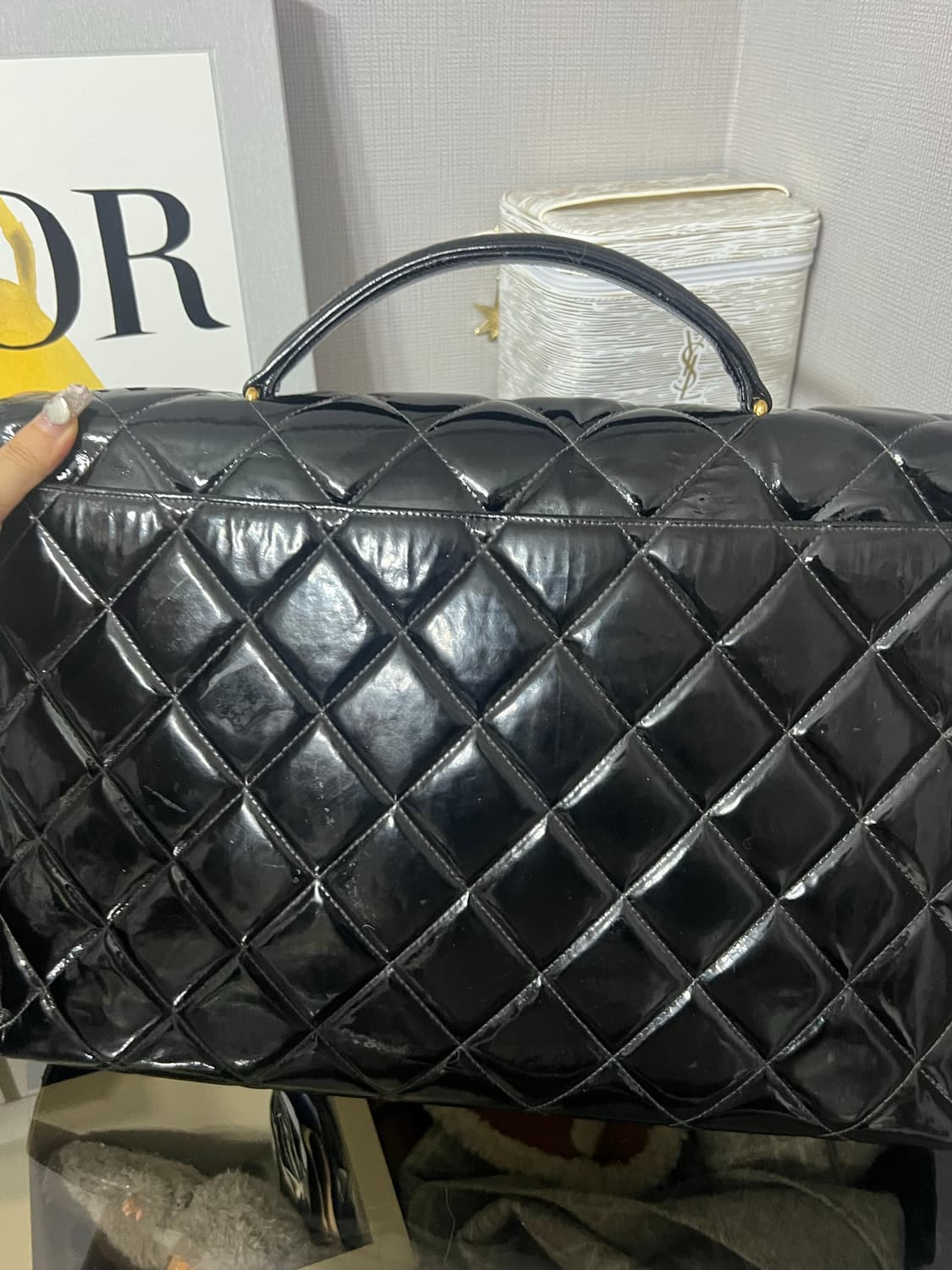 빈티지 샤넬 브리프 케이스 상품이미지2