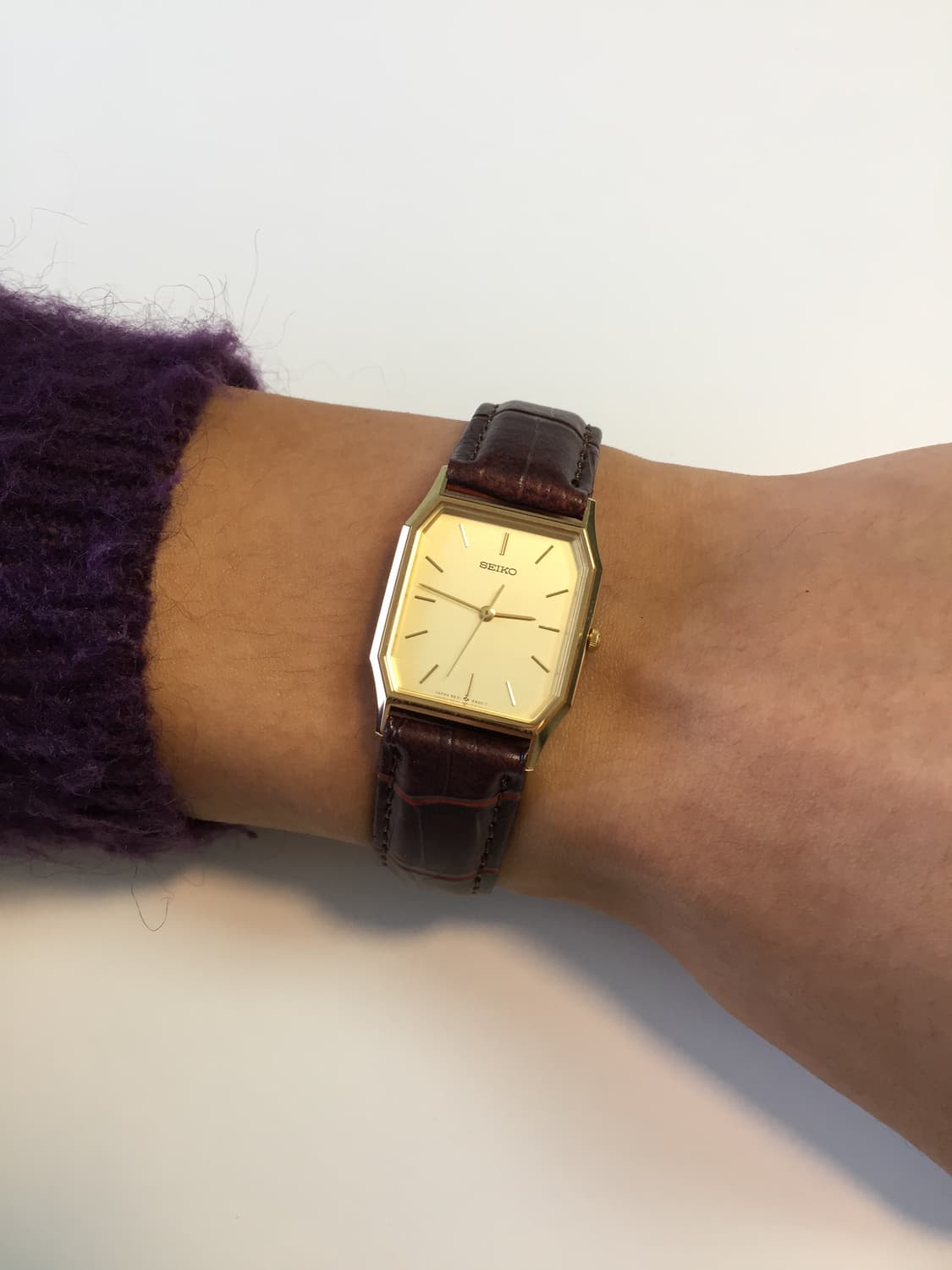 80s seiko gold tank quartz 상품이미지2