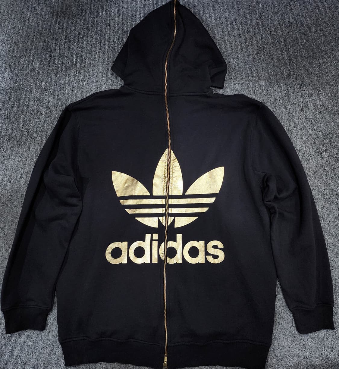 아디다스 x 제레미 스캇 콜라보 백지퍼 집업 후드티 XL 상품이미지2