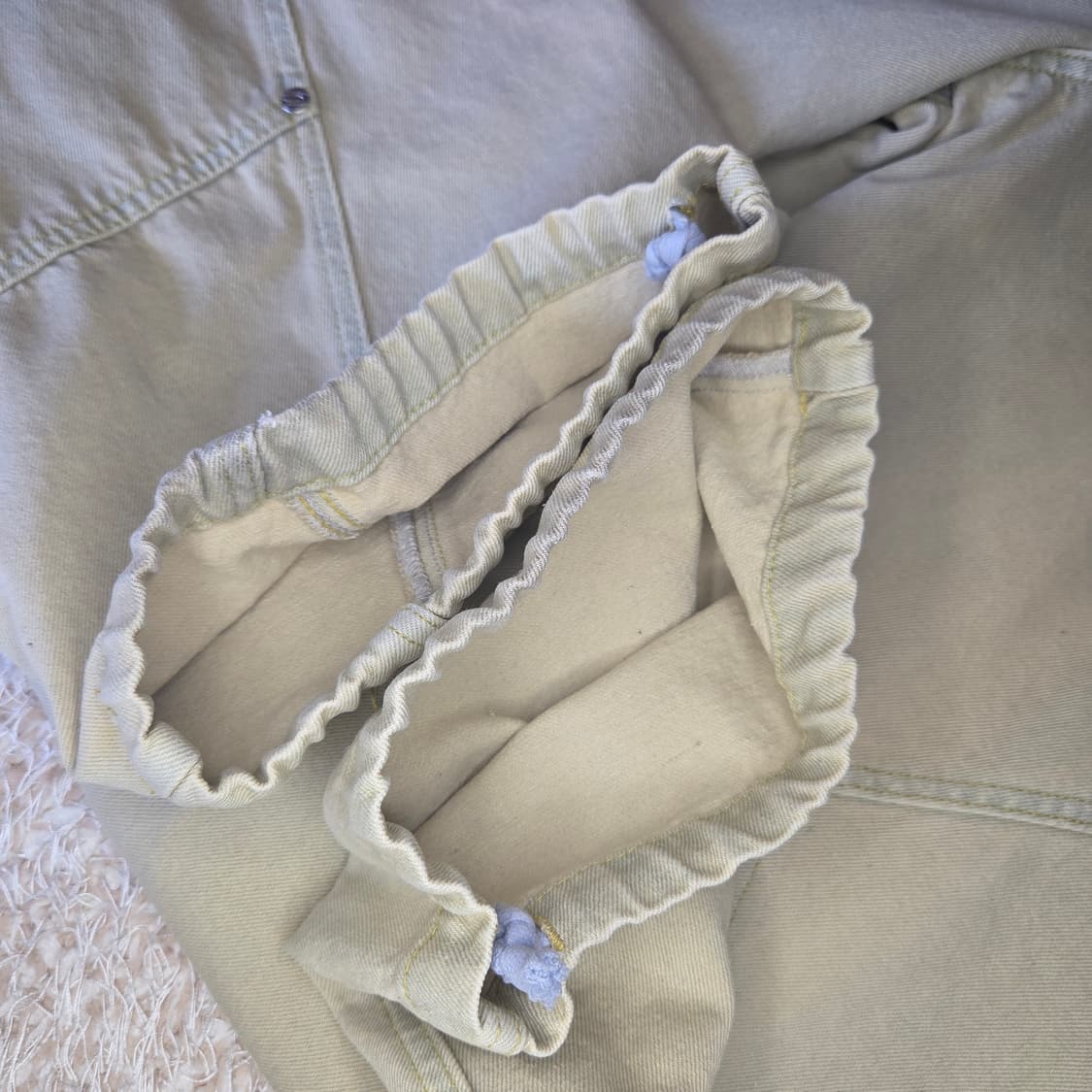 트래블 밀 데님 리벳 벌룬 팬츠 상품이미지7