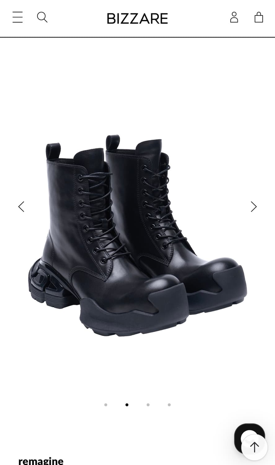 리매진 컴뱃부츠 42사이즈 상품이미지1