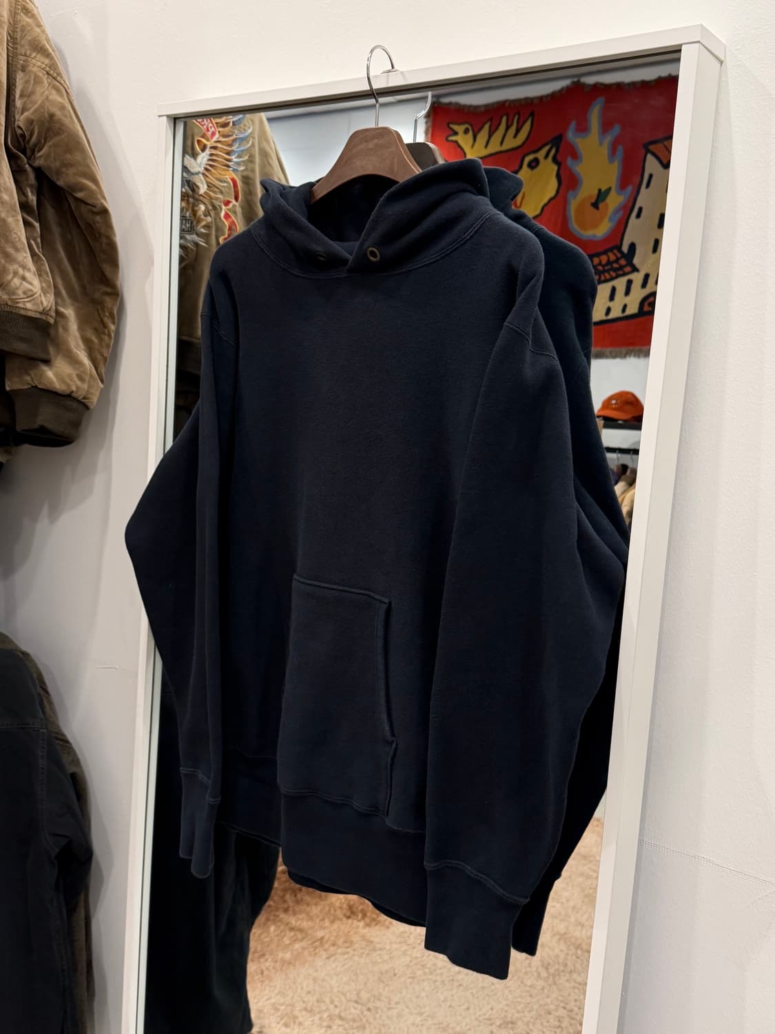 Champion 챔피온 리버스위브 플레인 스웻 후드 상품이미지1