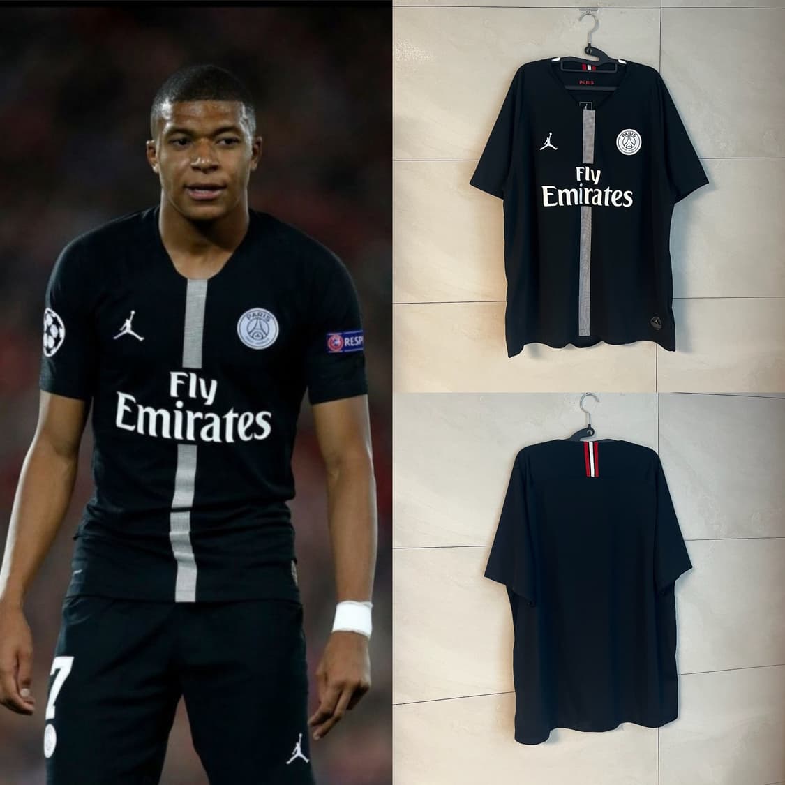 [2XL] 조던X파리생제르망 18-19 PSG 써드 유니폼 상품이미지2