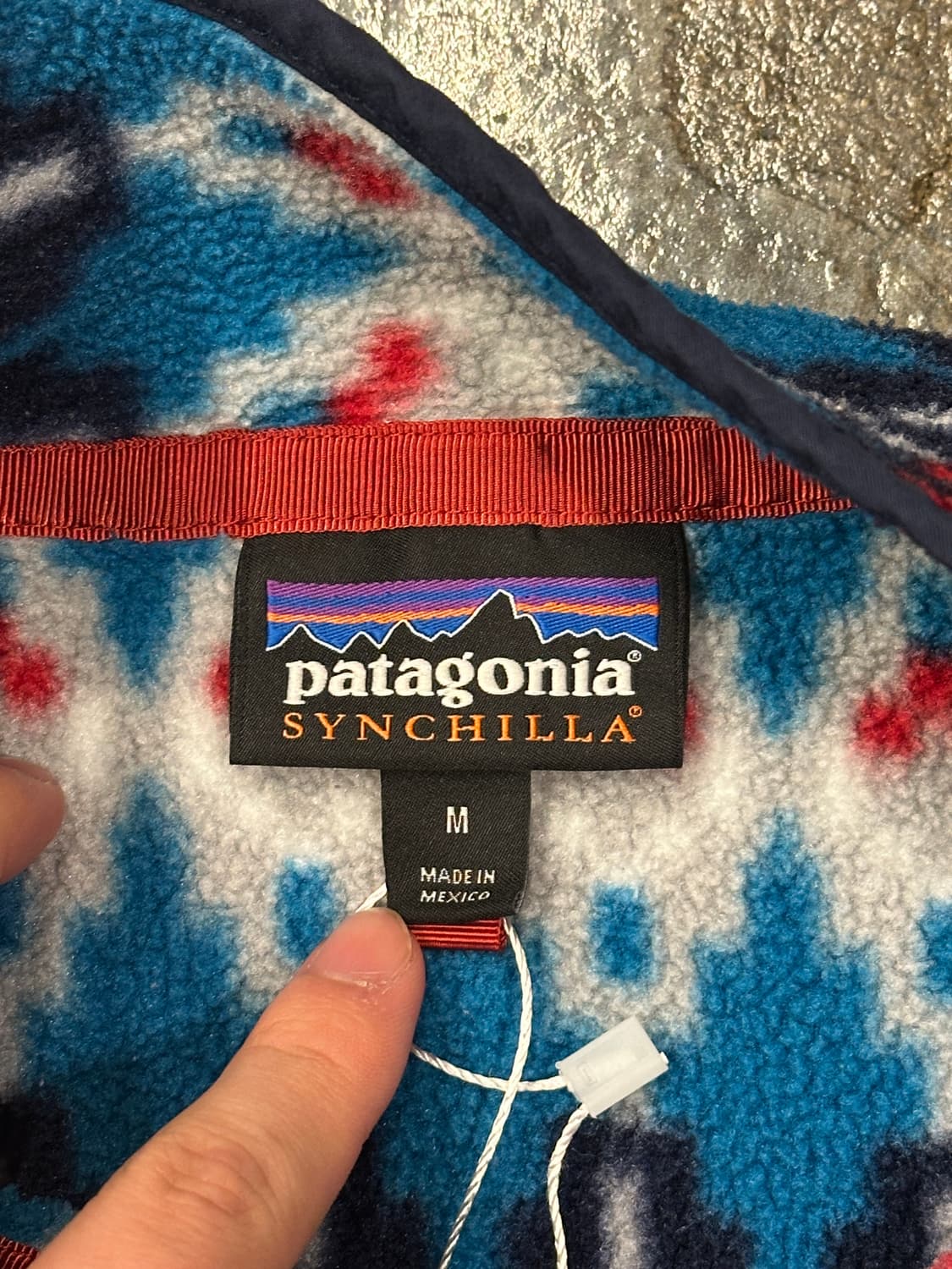 파타고니아 신칠라 스냅티 아즈텍 플리스 M 상품이미지4