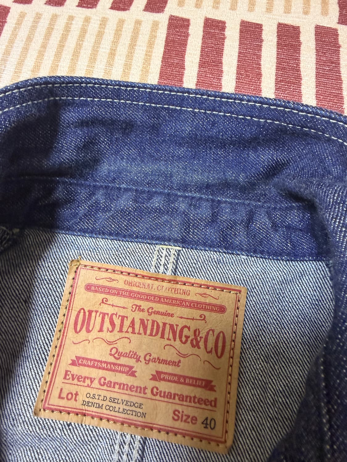 SELVEDGE DENIM COVER ALL JACKET_INDIGO 상품이미지3