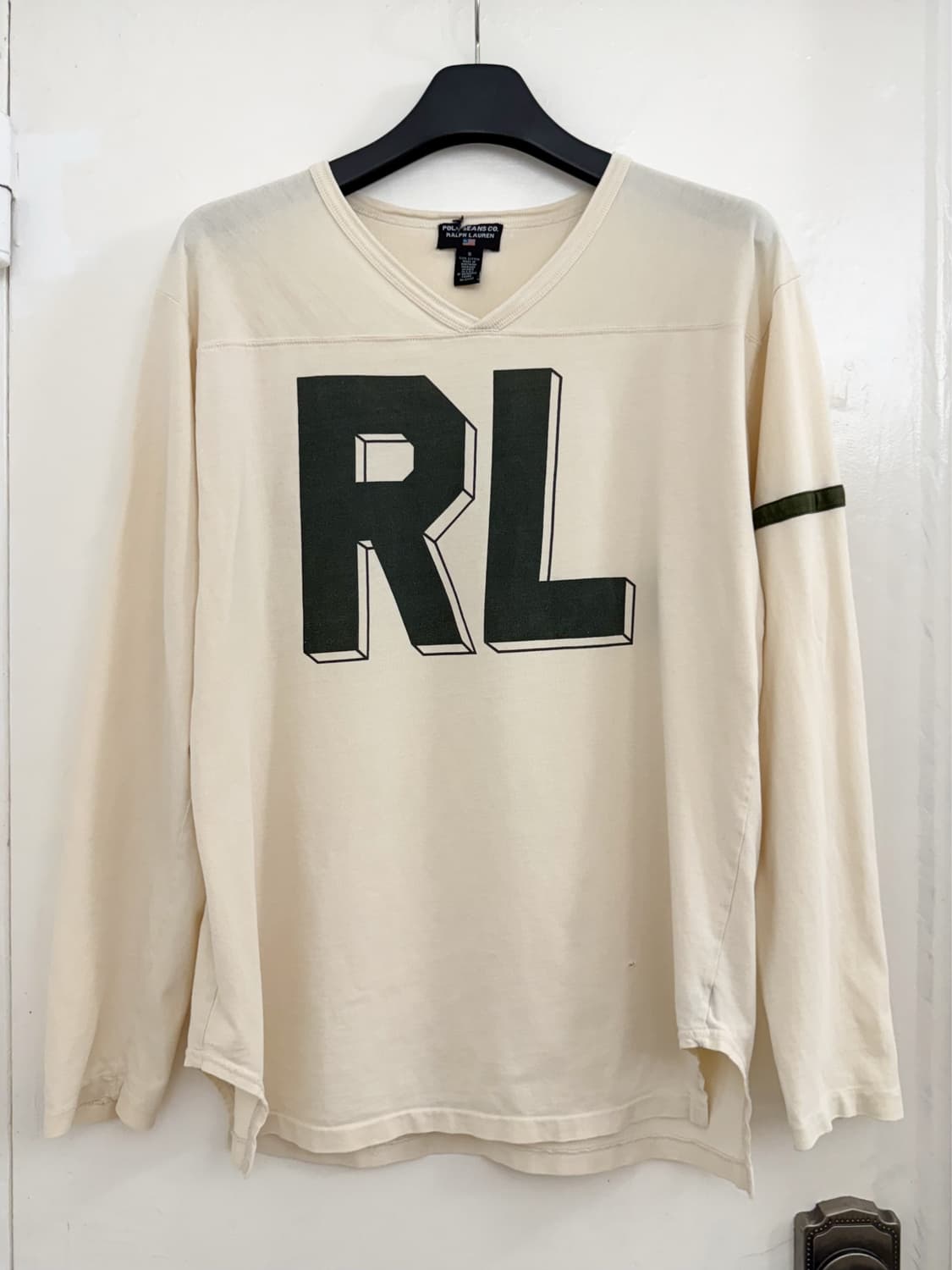 Polo Jeans RL Logo Football Long Sleeve 상품이미지1
