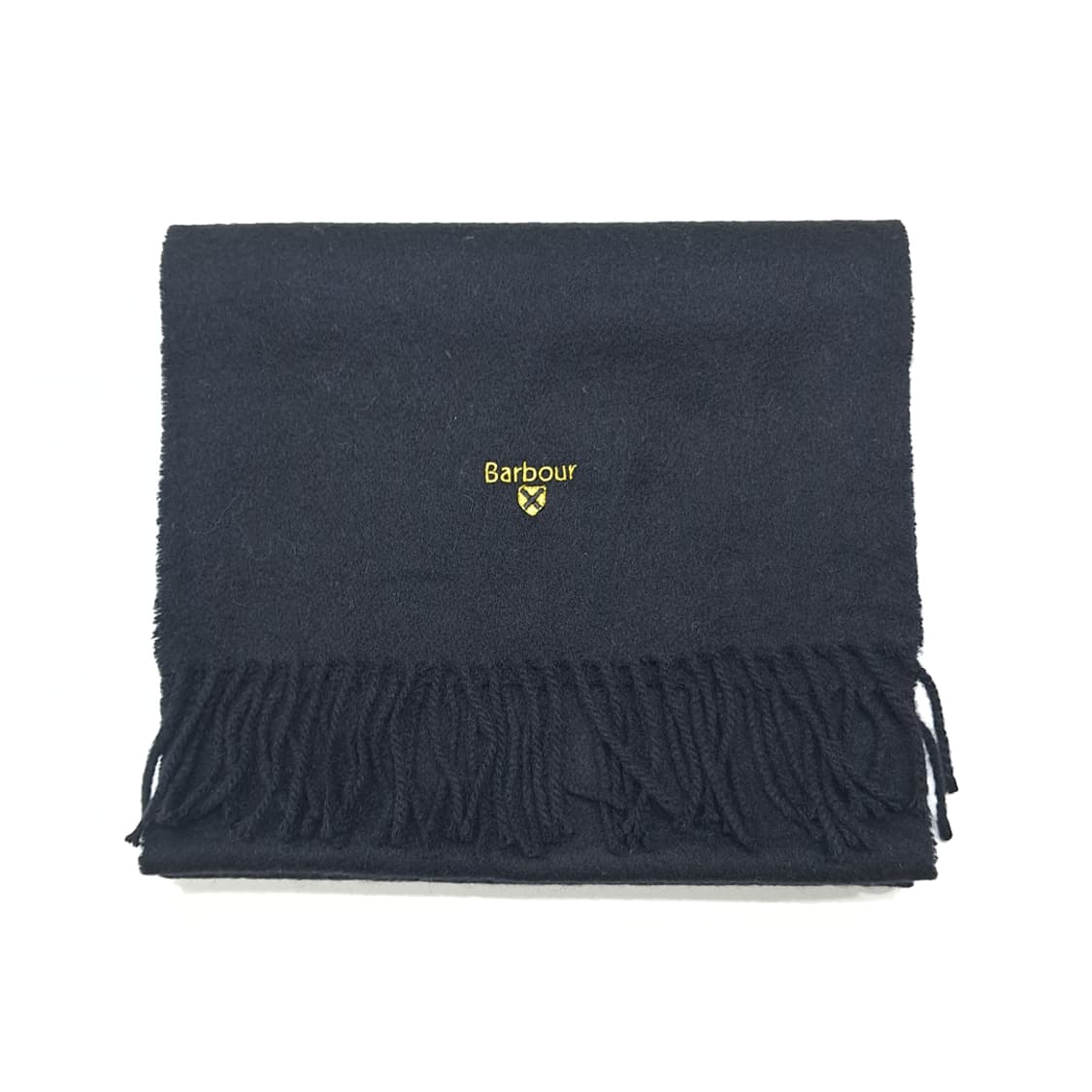 MX441 바버 블랙 자수 머플러 목도리 상품이미지7