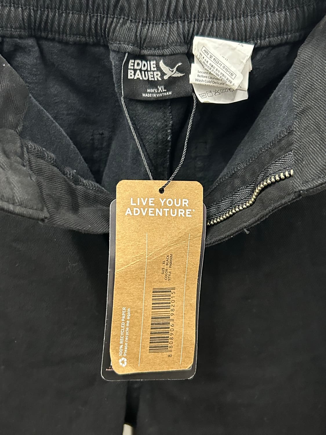 EDDIE BAUER 블랙 면바지 상품이미지6