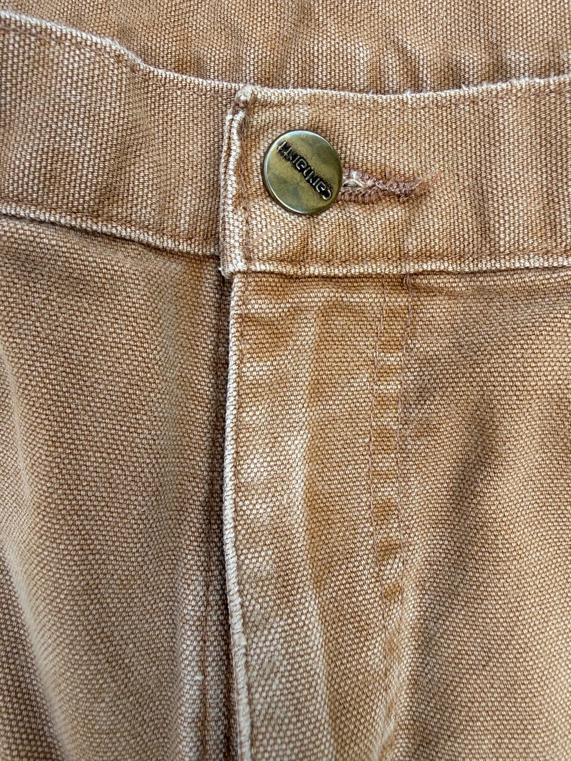 (32) 칼하트 더블니 브라운 워크 팬츠 상품이미지4