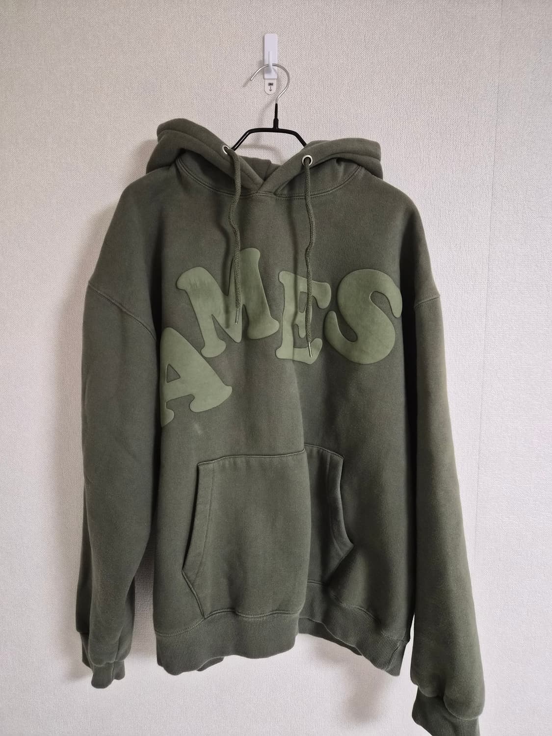 아메스 월드와이드 후드티 올리브 L (95-100) 상품이미지1