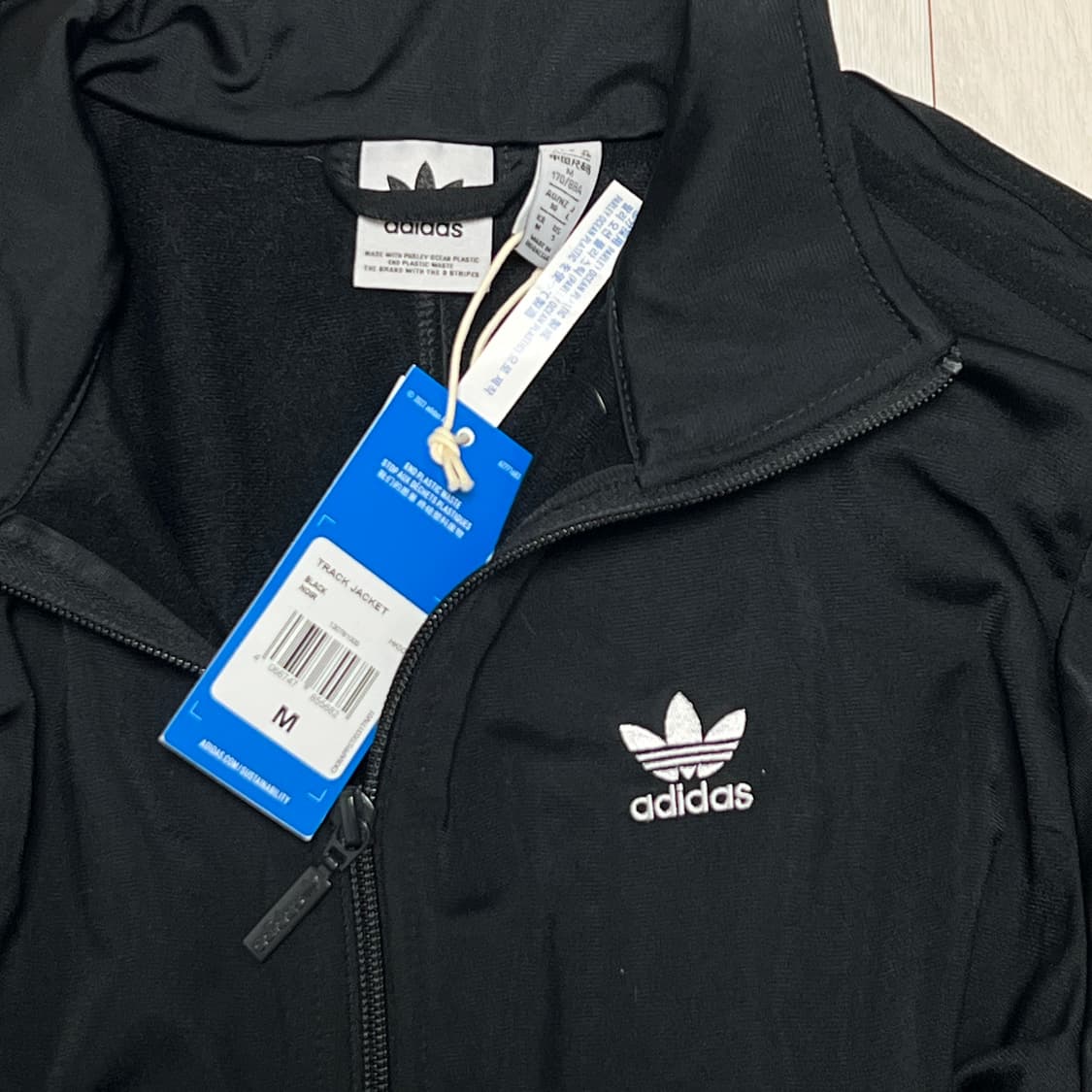 [아디다스] Adidas 올웨이즈 오리지널 레이스드 트랙 재킷 원피스 M 상품이미지8