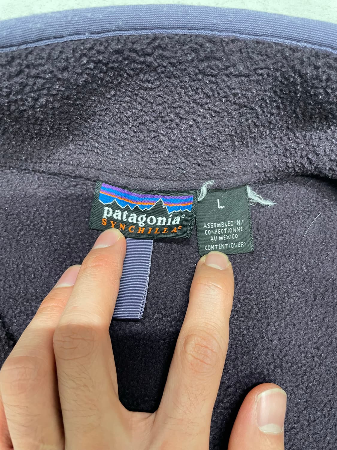 [L] 90's 파타고니아 빈티지 신칠라 집업 브라운 상품이미지3