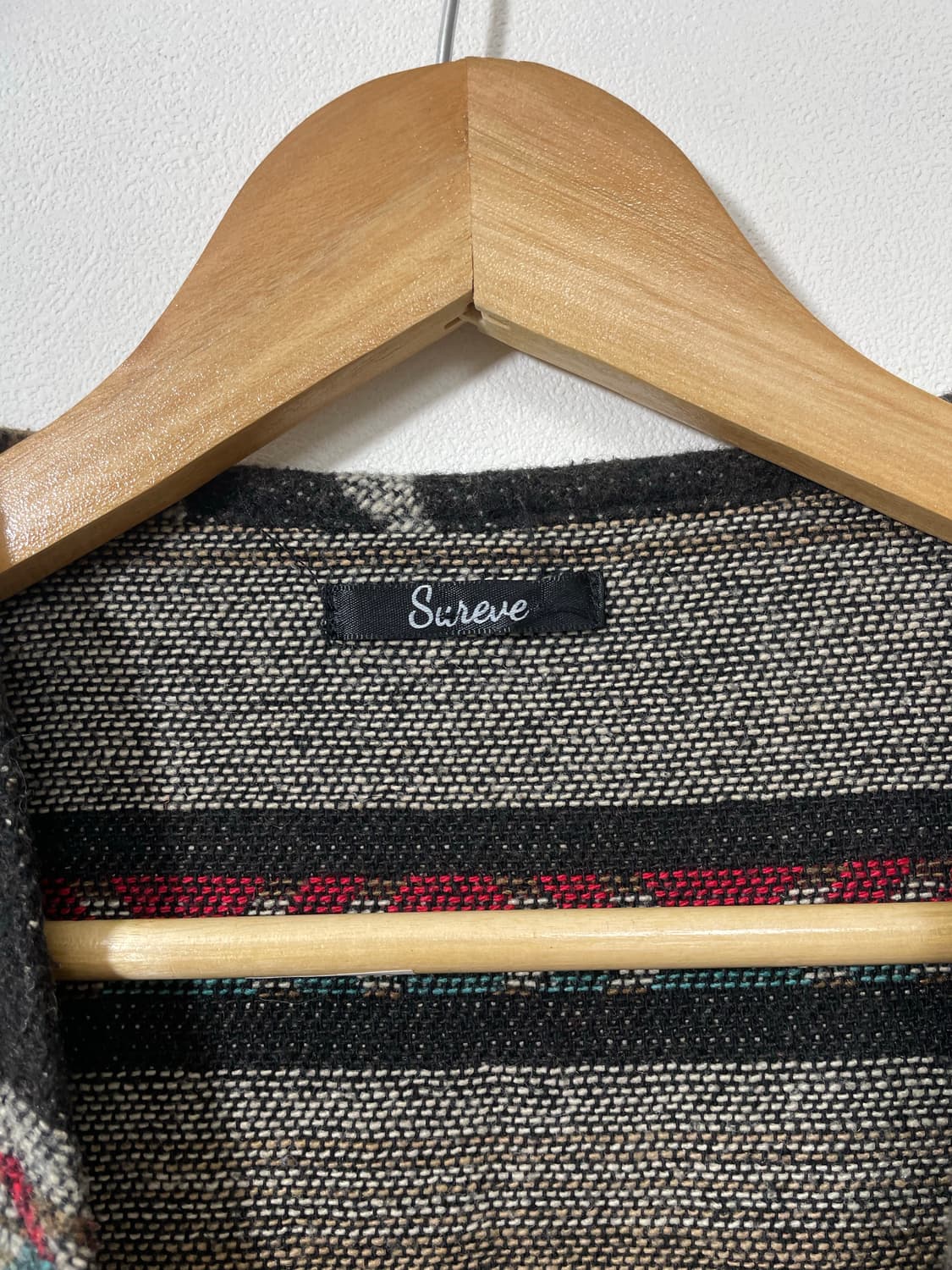 일본빈티지 나비호 네이티브 가디건 Free - K34 상품이미지4