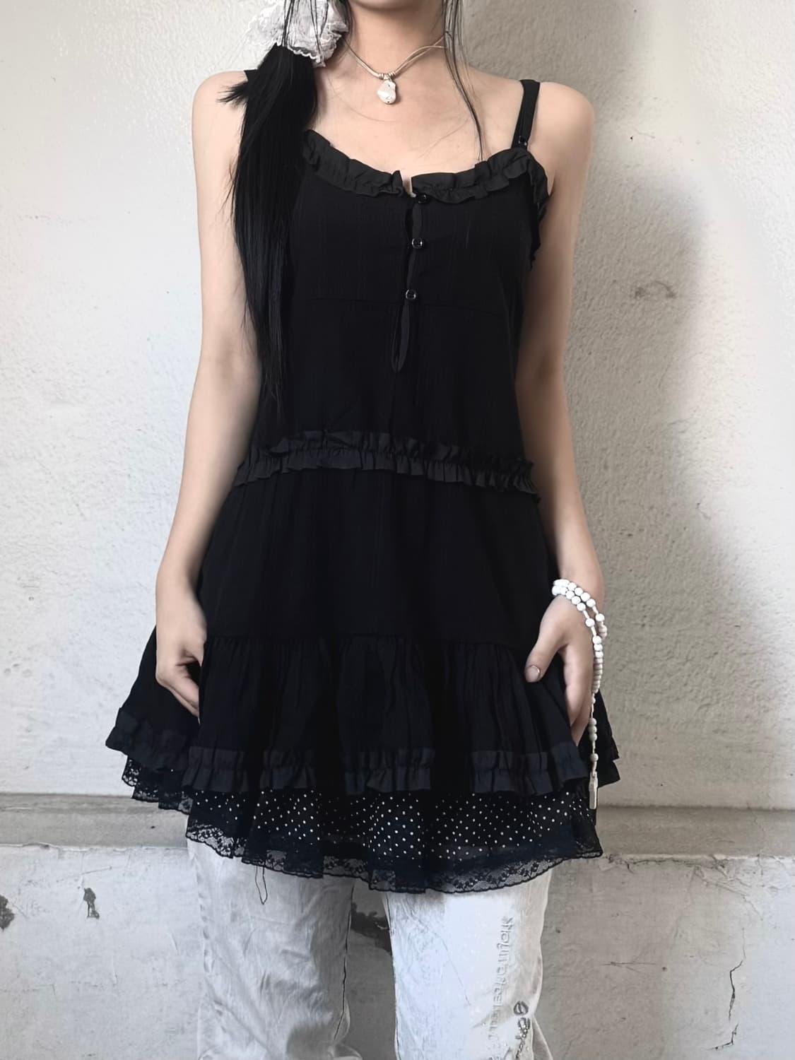 Frill slip ops 상품이미지1