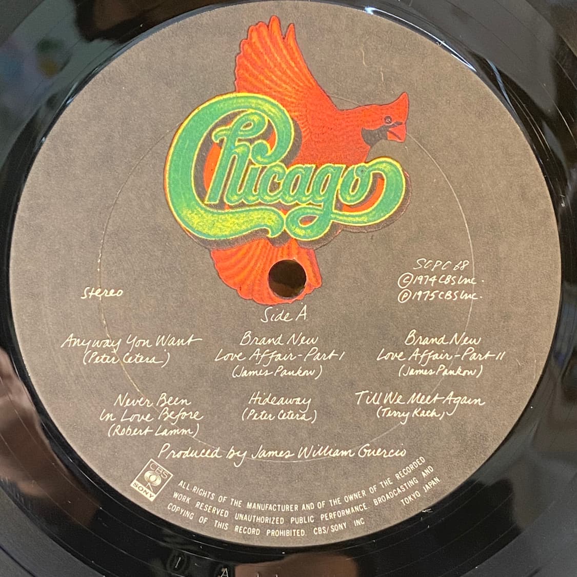 (중고LP-팝록) Chicago -Chicago VIII 상품이미지4